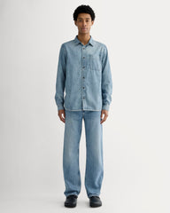 The Denim Shirt | Mid Indigo
