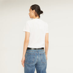 The Organic Cotton Crew Tee | White