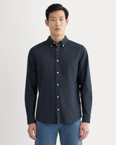 The Slim Oxford Shirt | Navy | Standard