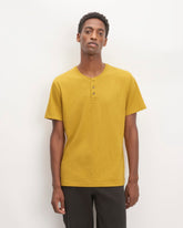 The Cotton Slub Henley | Honeycomb