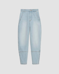 The Utility Barrel Pant | Fog | Regular