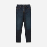 The Curvy Authentic Stretch High-Rise Skinny Jean | Dark Blue Wash | 28.5" Inseam