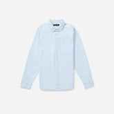 The Standard Fit Japanese Oxford Shirt | Uniform | Light Blue | Tall