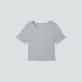 The '90s Rib Tee | Sky