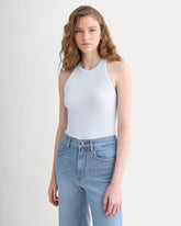 Luxe Rib Racerback Tank | Skywriting
