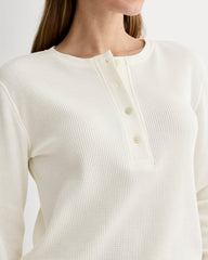 The Waffle Henley | Bone