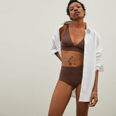 The Invisible High-Rise Hipster | Dark Tan