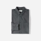 The Slim-Fit Japanese Oxford | Slate Grey | Regular