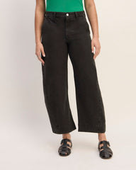 The Summer Barrel Jean | Ash Black
