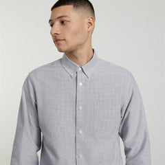 The Slim-Fit Japanese Oxford | Cloud Grey | Regular