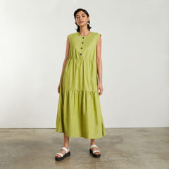 The Tiered Midi Dress | Pepper