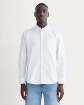 The Slim Oxford Shirt | White | Tall