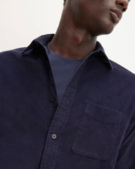 The Relaxed Corduroy Shirt | Navy