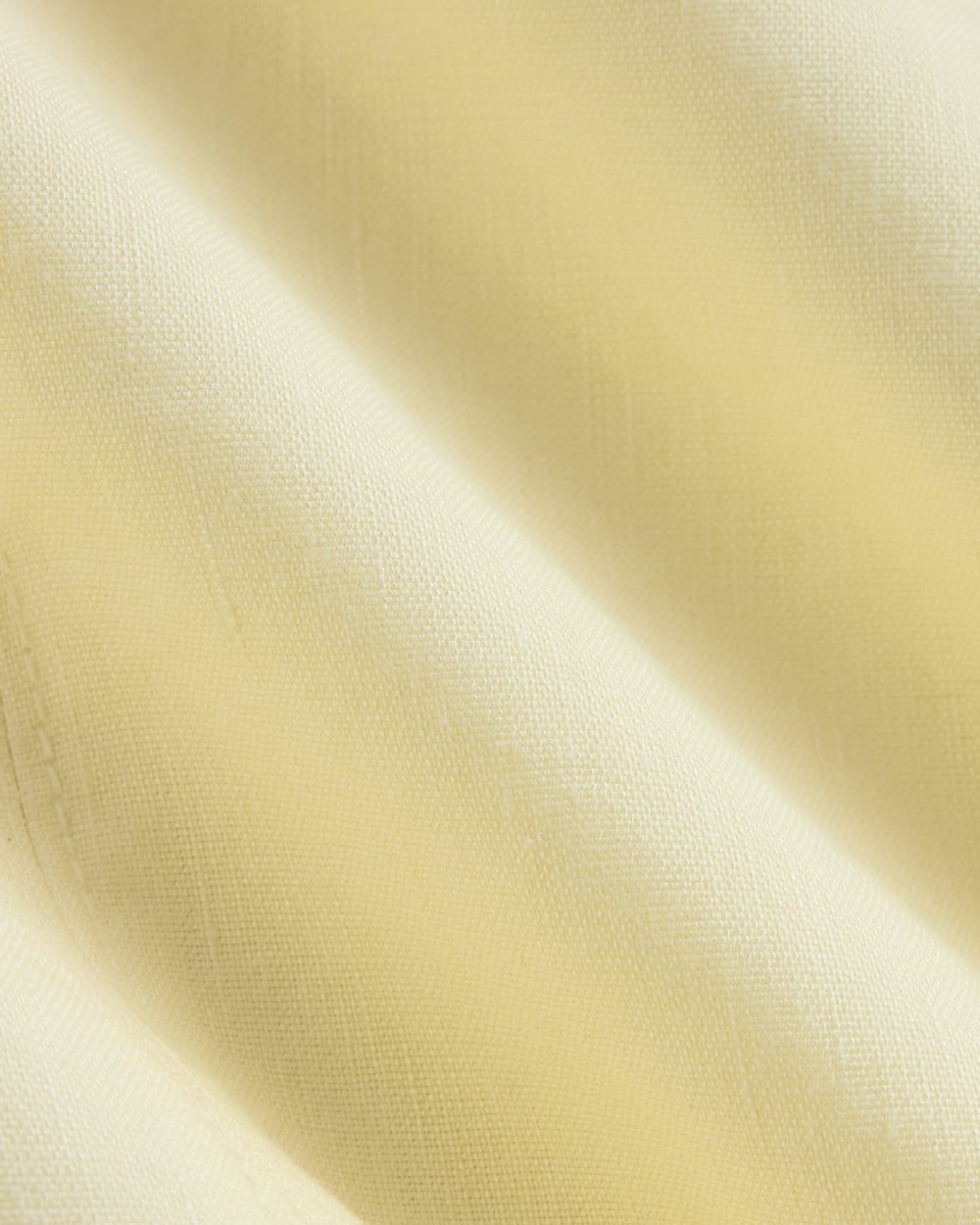 The Shift Dress in Stretch Linen | Light Yellow