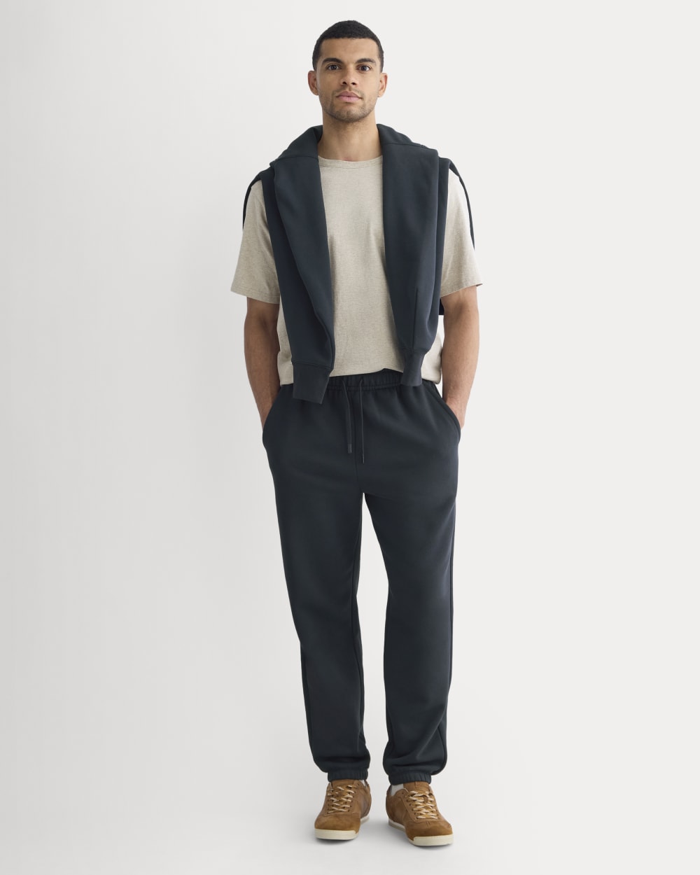 Luxe Fleece Jogger | Deep Navy