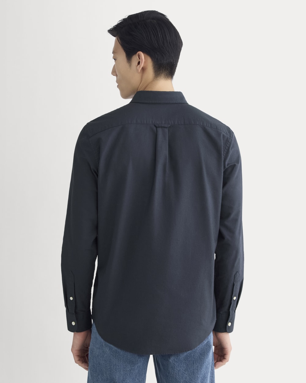 The Slim Oxford Shirt | Navy | Standard