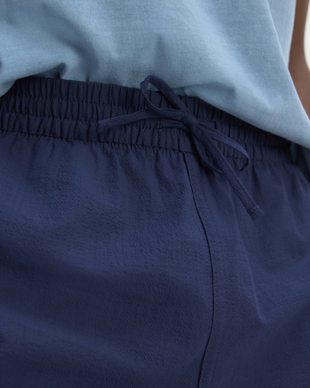 The Seersucker Short | Deep Blue