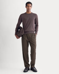 The No-Sweat Sweater | Uniform | Heathered Burgundy