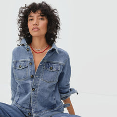 The Modern Jean Jacket | Stone-Washed Sky