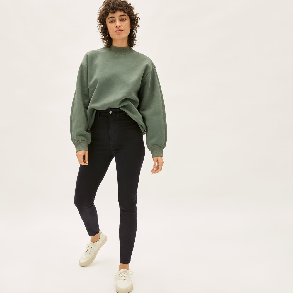 The Way-High® Clean Front Skinny Jean  | Black | 28.5” Inseam