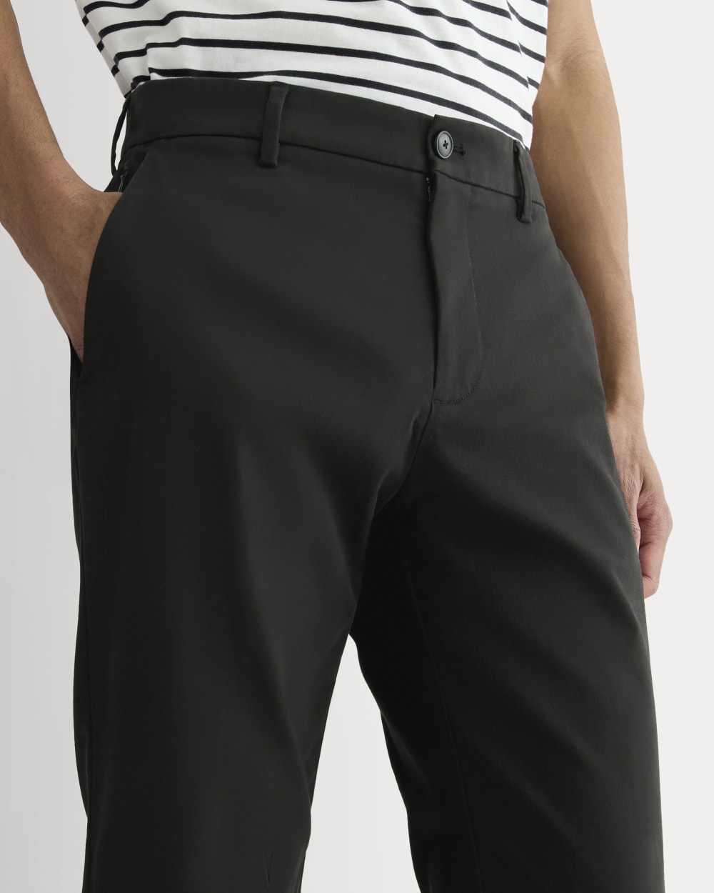 The Transit Chino | Black | Slim