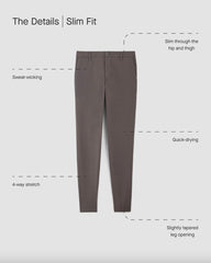 The Performance Chino | Uniform | Pale Green | Slim