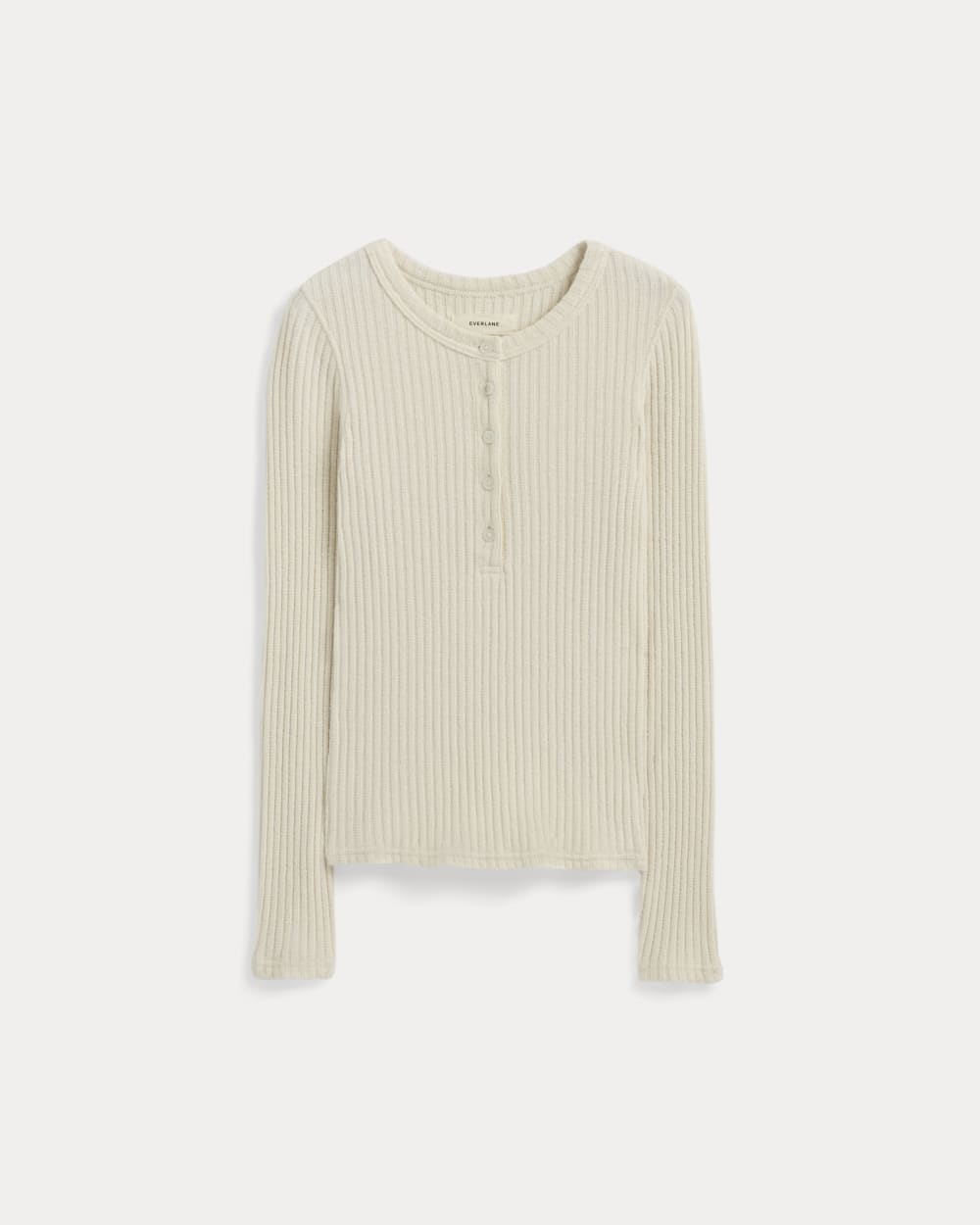 The Cozy Rib Henley | Bone