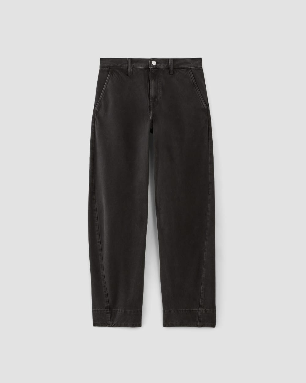 The Summer Barrel Jean | Ash Black