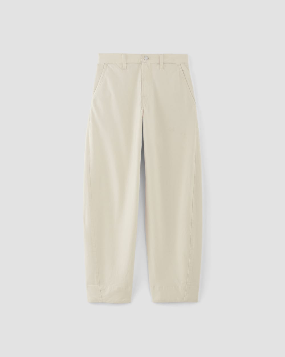 The Summer Barrel Jean | Ecru