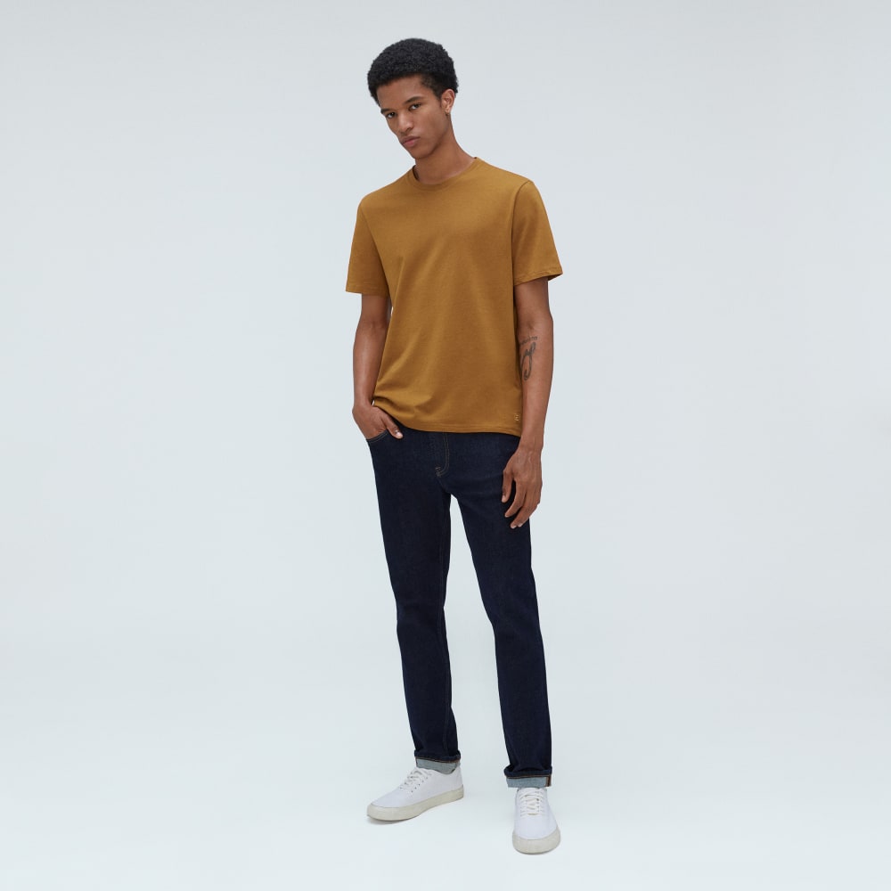 The Organic Cotton Crew | Tawny Brown
