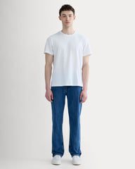 The Premium-Weight Crew | Uniform | White