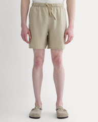 The Linen Easy Short | Trench Coat Khaki