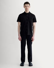 The Linen Trouser | Black