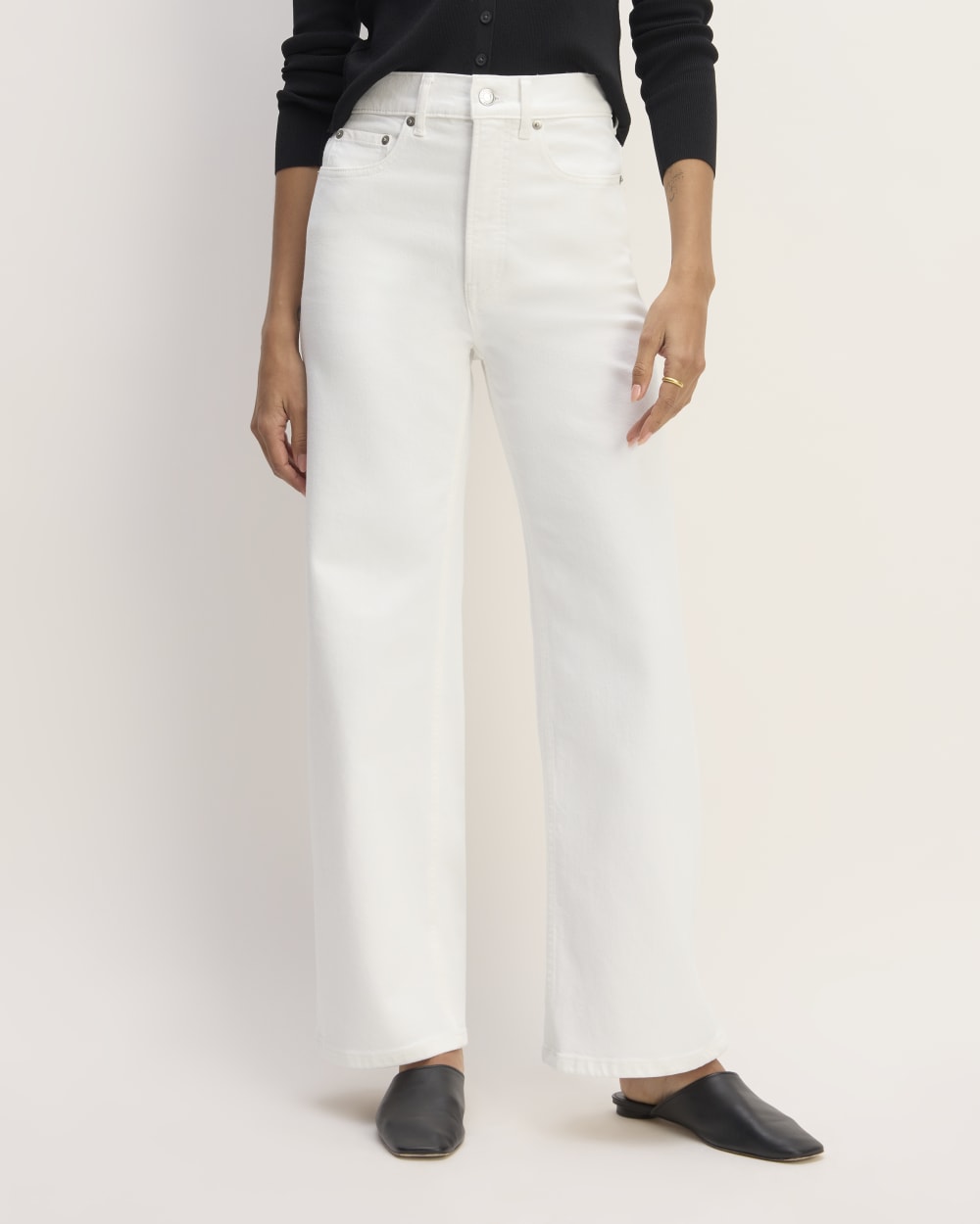 The Way-High® Sailor Jean | Bright White | 29.5" Inseam