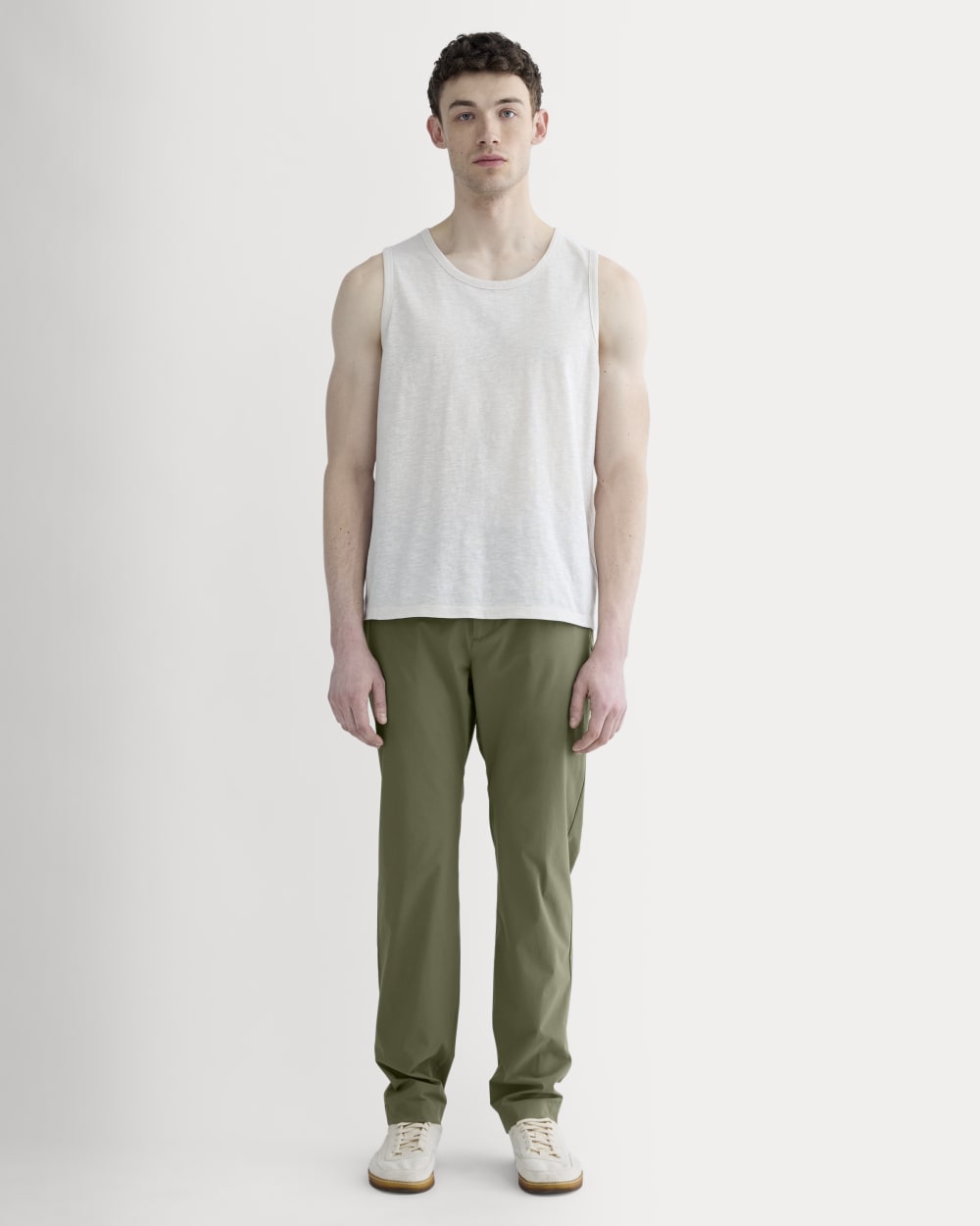 The Rec Performance Tank | Heathered Oat