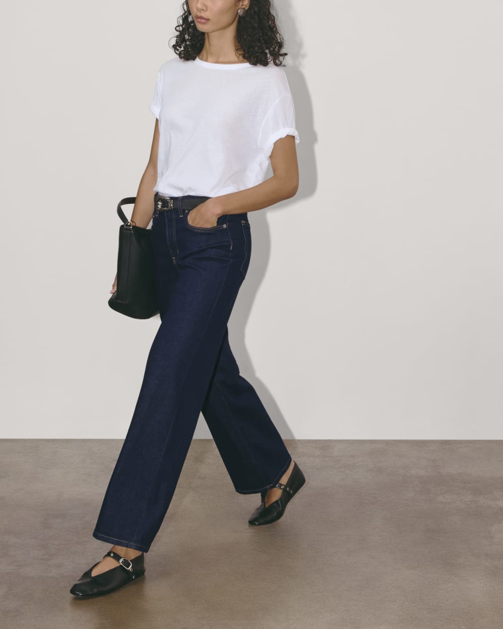 The Mid-Way Jean | Pure Blue