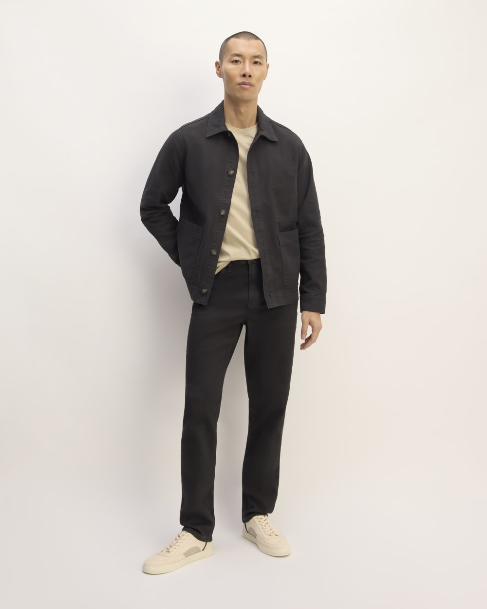 The Organic Taper Jean | Black
