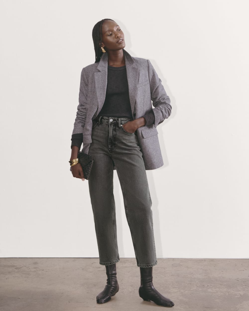 The Way-High® Hourglass Jean | Washed Black | 27 1/2" Inseam