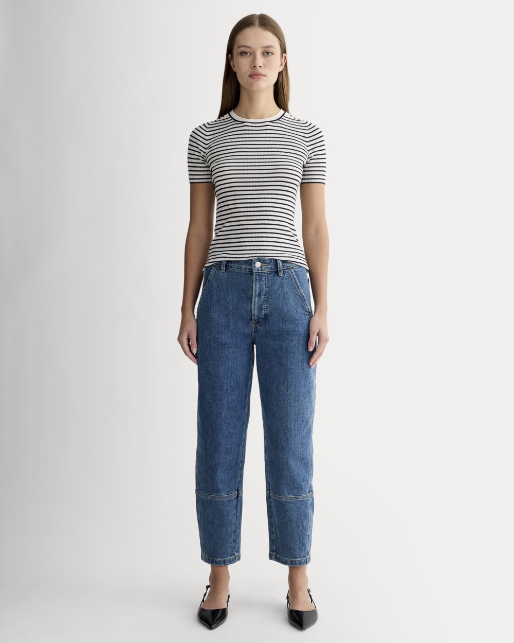 The Utility Barrel Pant | New Blue | Regular