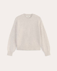 The Cocoon Crew in Plush Cotton | Heathered Oat