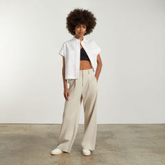 The Short-Sleeve Box Shirt | White