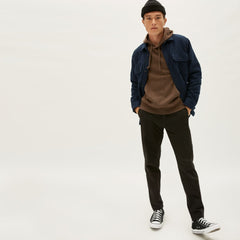 The ReNew Fleece-Lined Heavyweight Overshirt | Deep Navy