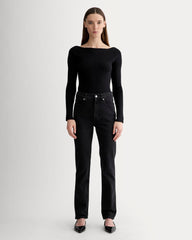 The Way-High® Slim Jean | Coal | 31" Inseam