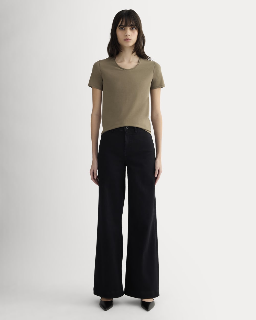 The Form Tee | Deep Taupe
