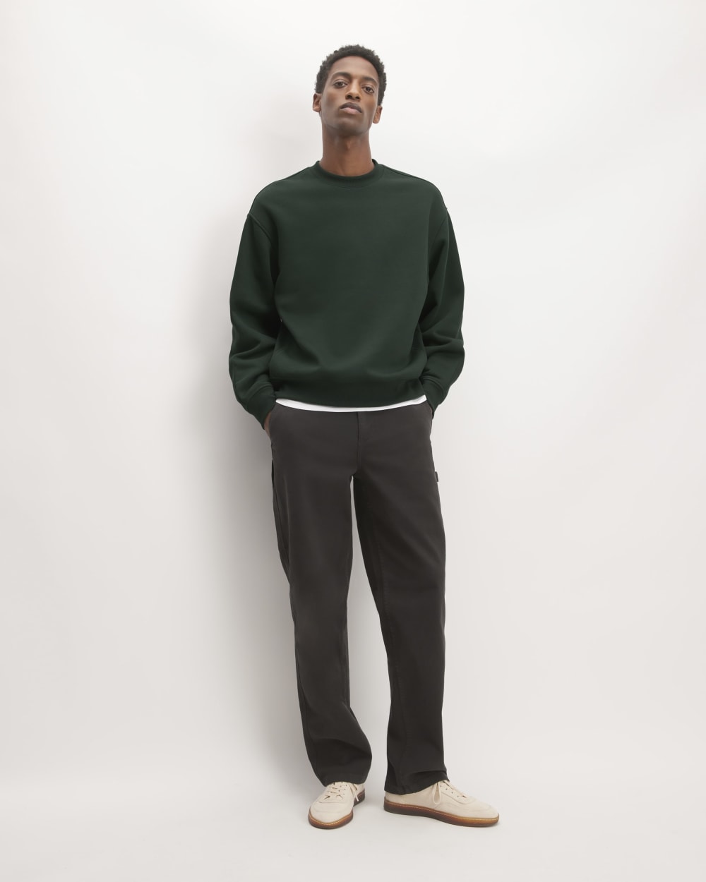 The ReTrack Crewneck Sweatshirt | Scarab