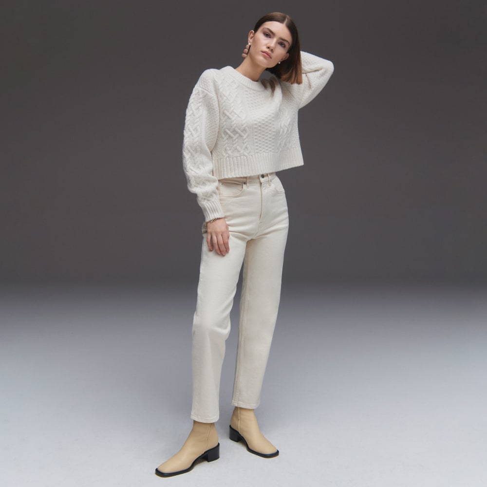 The Original Cheeky® Jean | Ecru | 26.5" Inseam