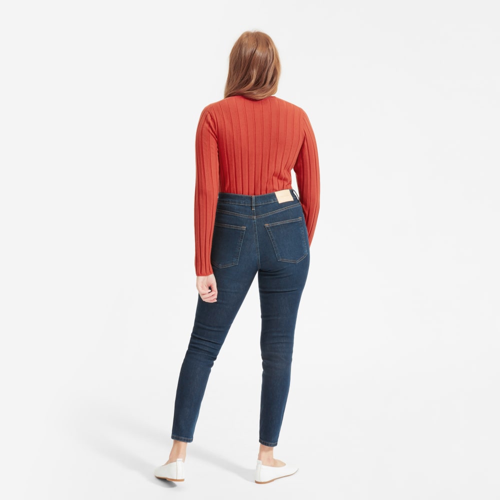 The Authentic Stretch High-Rise Skinny | Dark Blue Wash | 26.5" Inseam