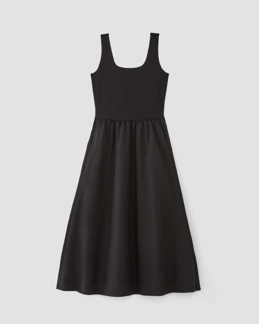 The Supima® Jersey Riviera Dress | Black