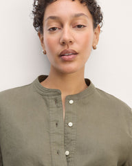 The Henley Shirt in Linen | Kalamata