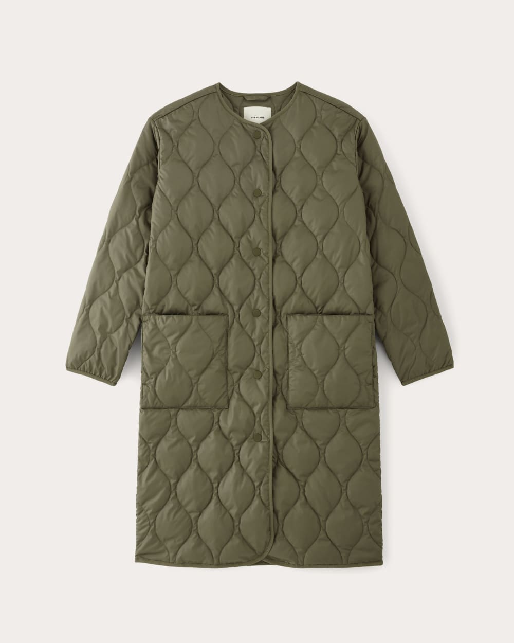 The Long Quilted Liner | Kalamata
